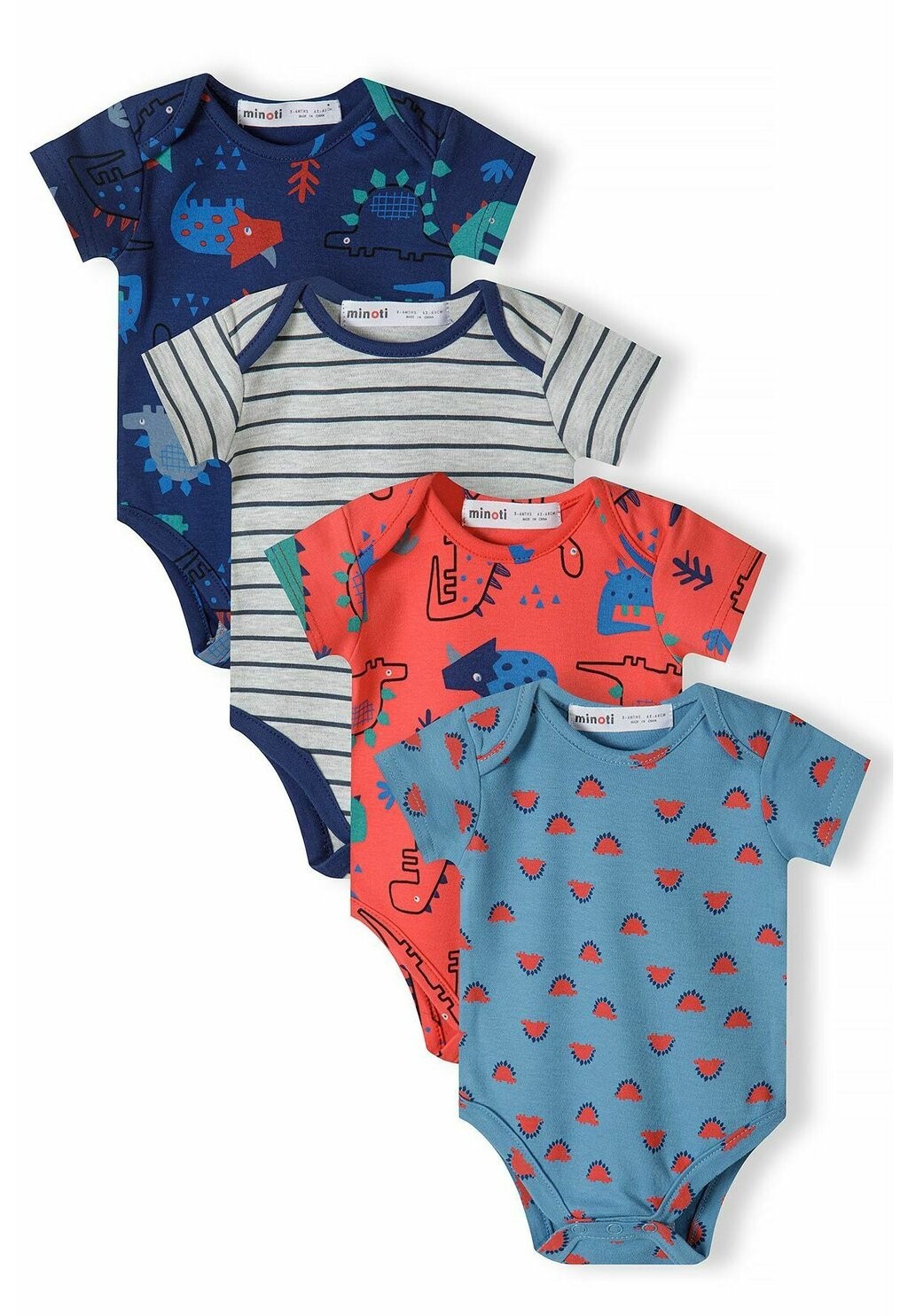 

Боди 4 PACK MINOTI, цвет navy blue red