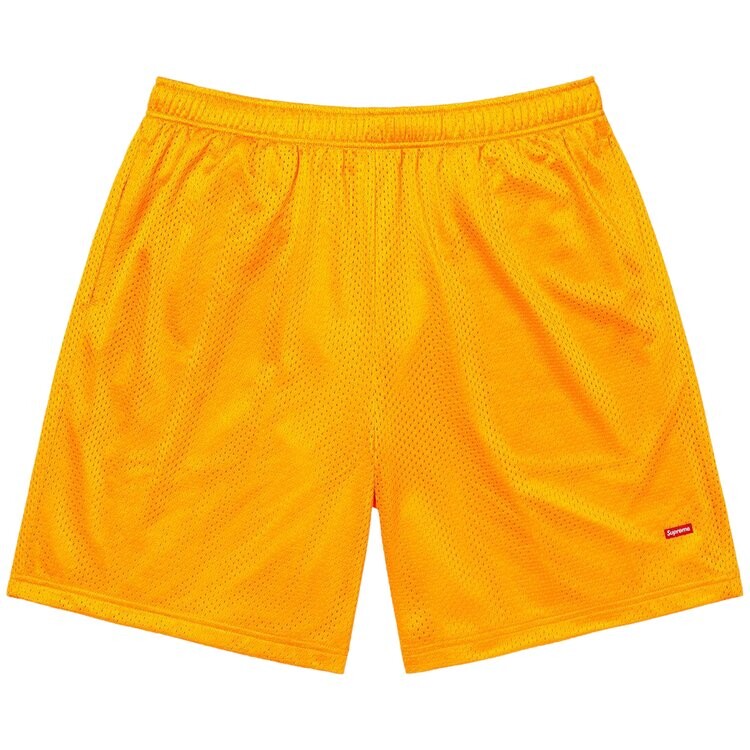 

Шорты Supreme Small Box Baggy Mesh Short, золотой, Оранжевый, Шорты Supreme Small Box Baggy Mesh Short, золотой