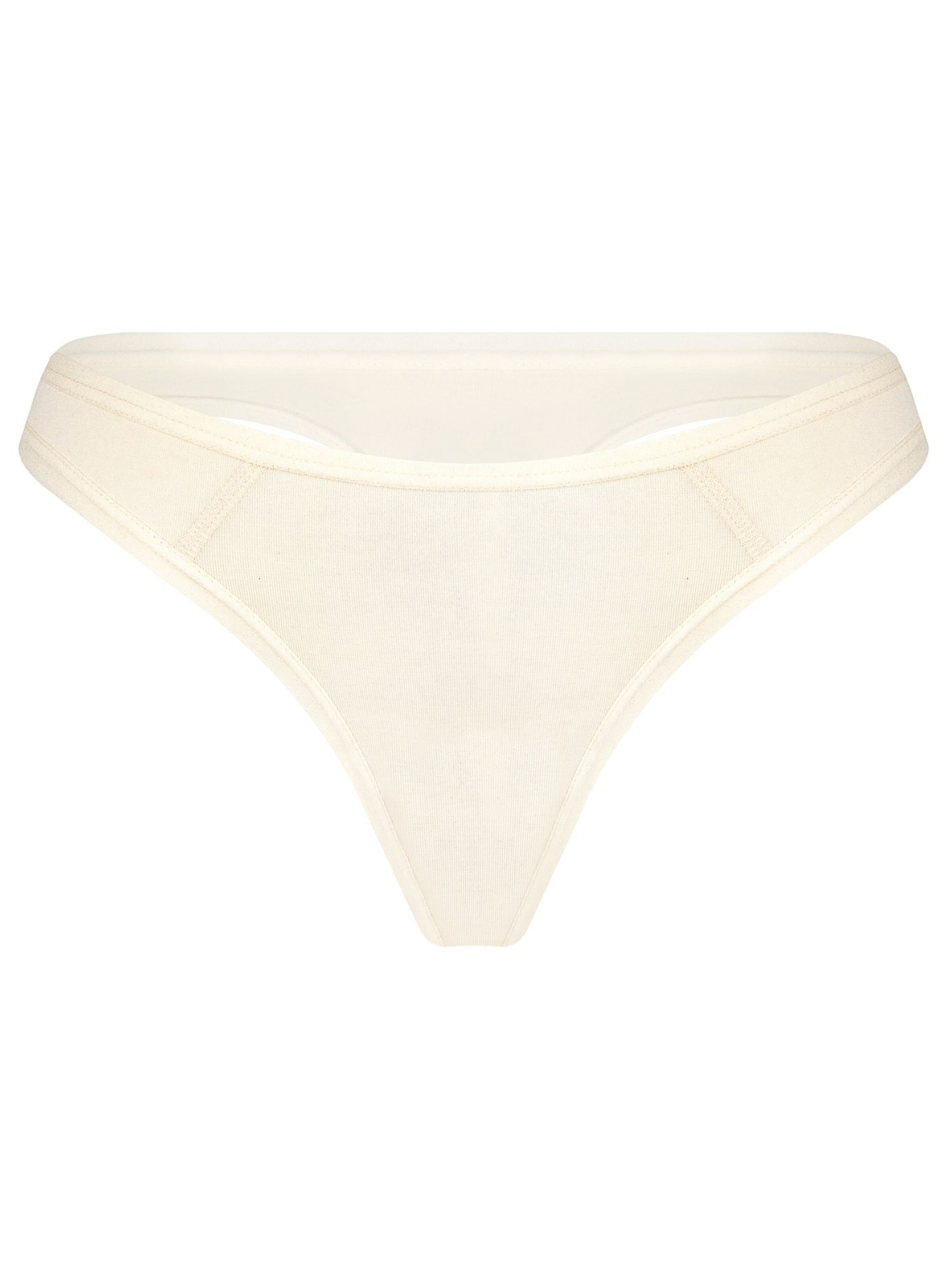 

Albero Natur Трусики-танга 'Damen Bio Baumwoll Tanga-Slip' белого цвета