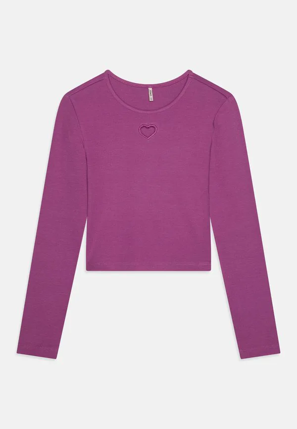 Топ kognessa life contrast с вырезами и длинными рукавами Only Girls, Cattleya Orchid