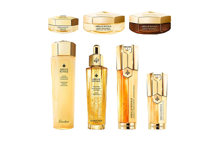 

Jiaolan Abeille Royale набор для ухода за кожей восстанавливающий осветляющий, увлажняющий и питающий комплект из семи предметов GUERLAIN