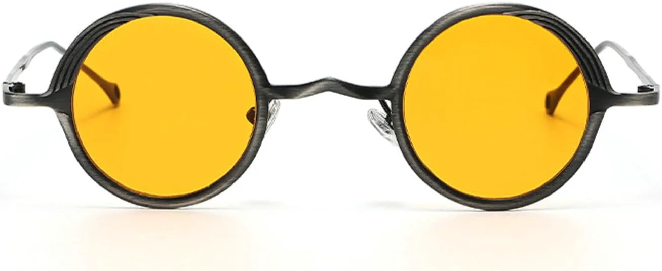 

Винтажные женские солнцезащитные очки, роскошные дизайнерские очки маленького размера, ретро, ​​черные очки, женские защитные очки UV400 9021 Melrose, Black Orange