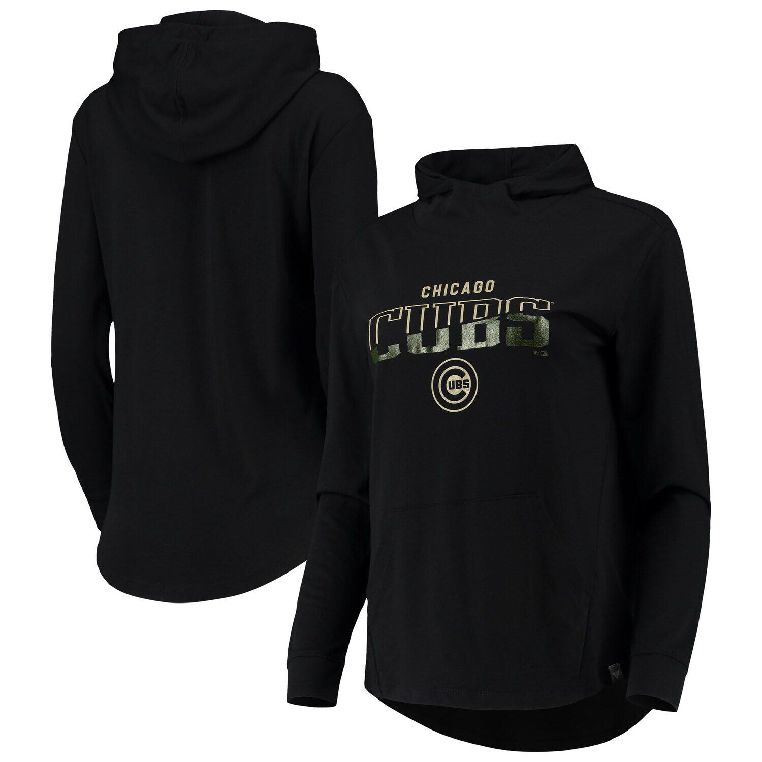 

Женская спортивная одежда черного цвета Chicago Cubs Vivid Scuba Neck Pullover Hoodie, Черный, Женская спортивная одежда черного цвета Chicago Cubs Vivid Scuba Neck Pullover Hoodie