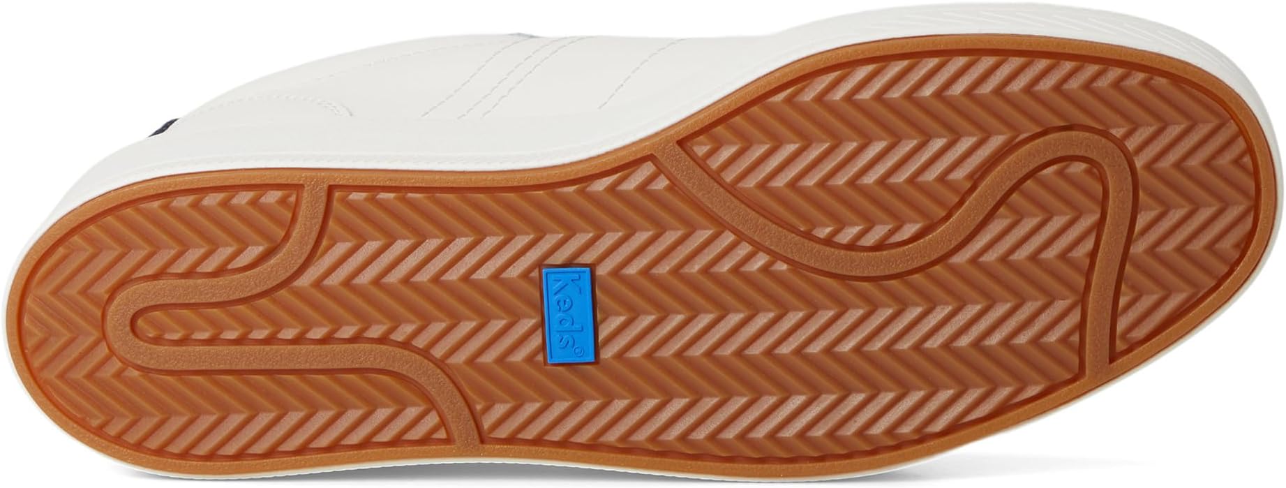 Кроссовки Keds Skyler II Lace-Up, цвет Snow White/Navy Leather — фото 3