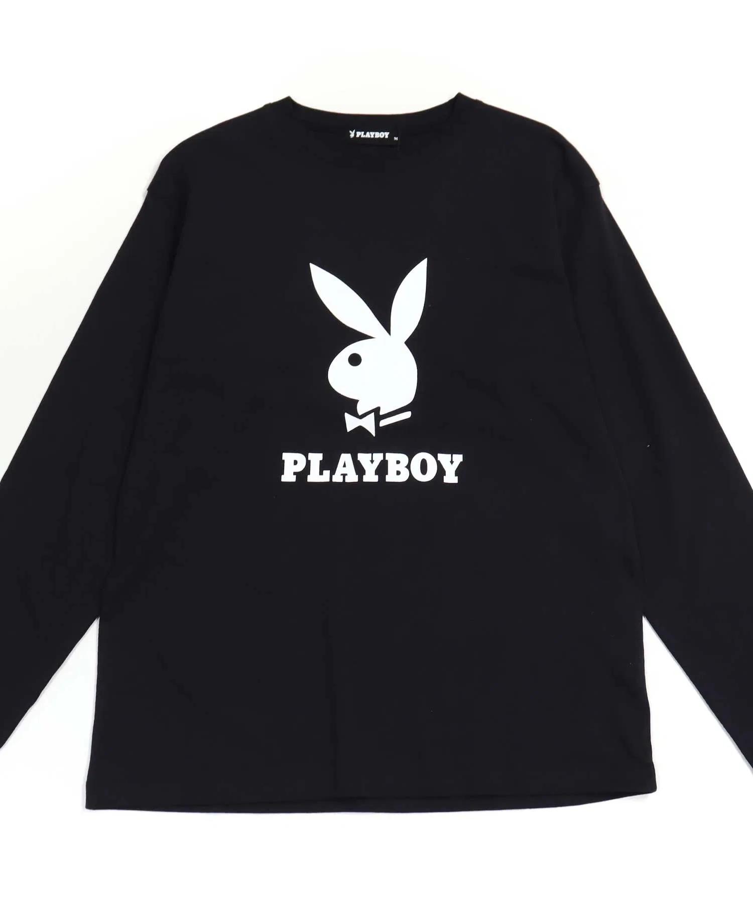Детская футболка с принтом PLAYBOY чёрная — фото 3