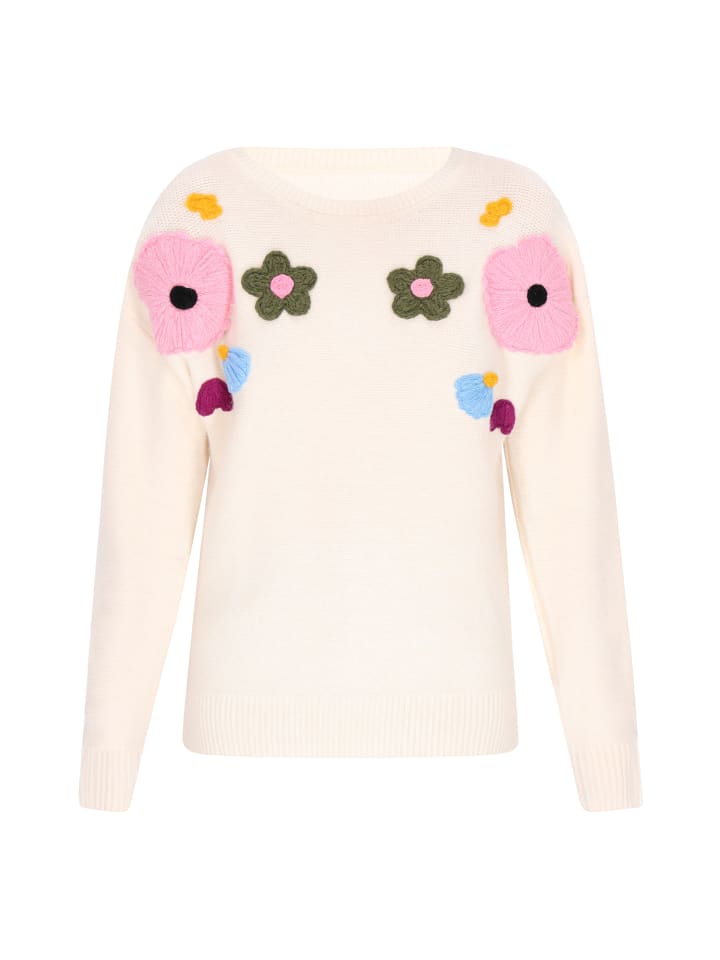 

Пуловер Swirly Sweater, бежевый