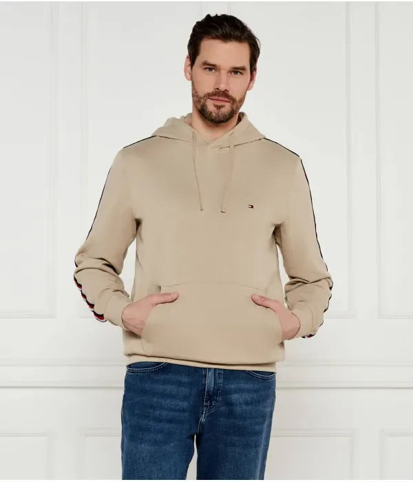 Толстовка GLOBAL STRIPE regular fit Tommy Hilfiger, бежевый