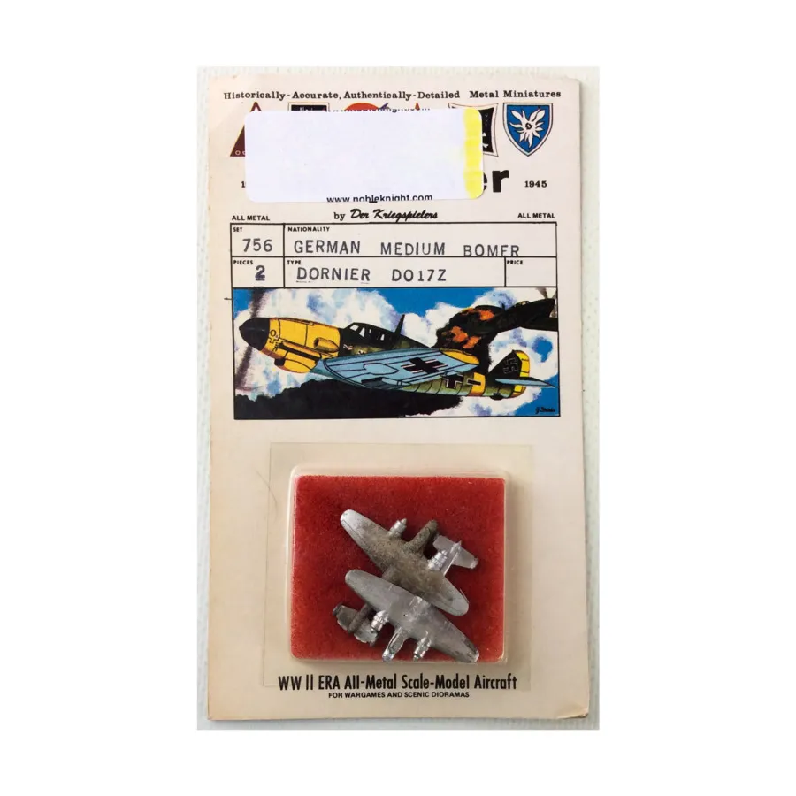 

Немецкий средний бомбардировщик - Дорнье DO17Z, Air Power (1:285)