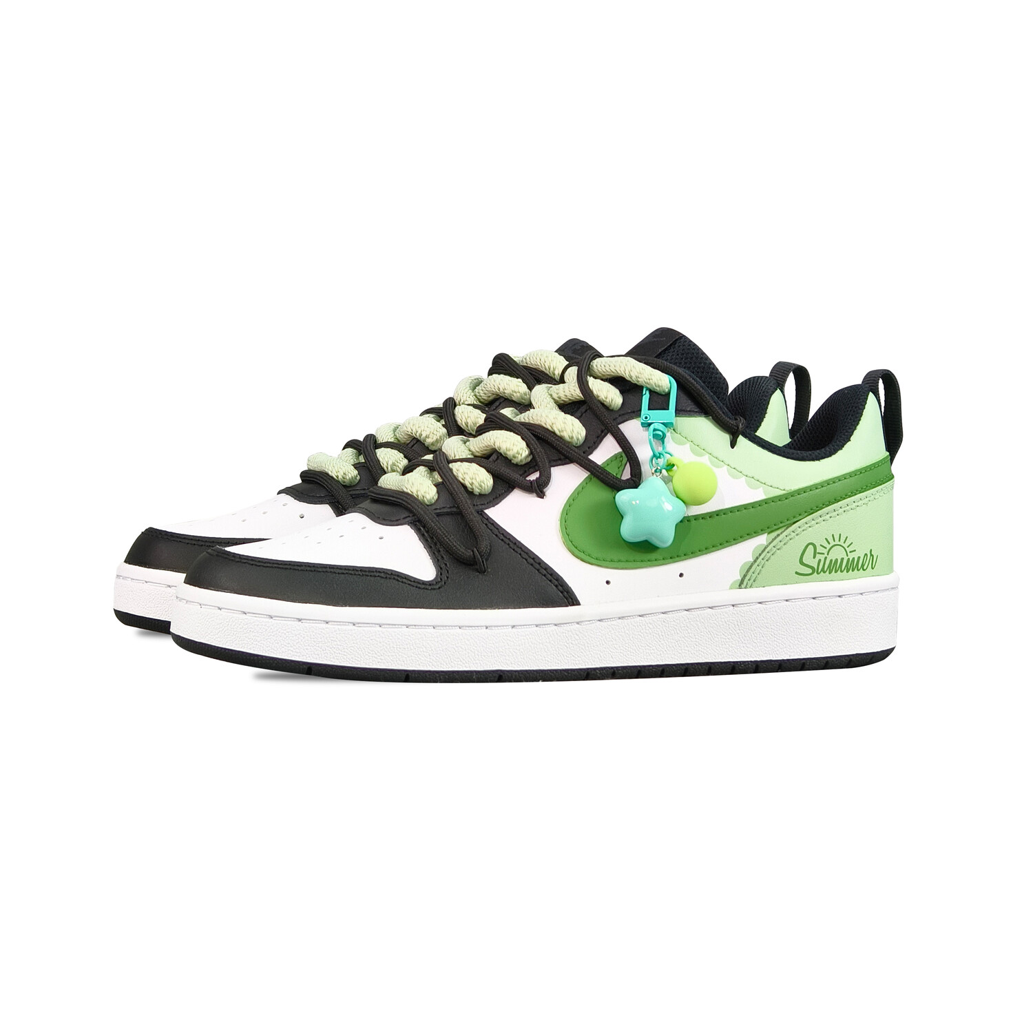 

Женские кроссовки для скейтбординга Nike Court Borough Low, Green