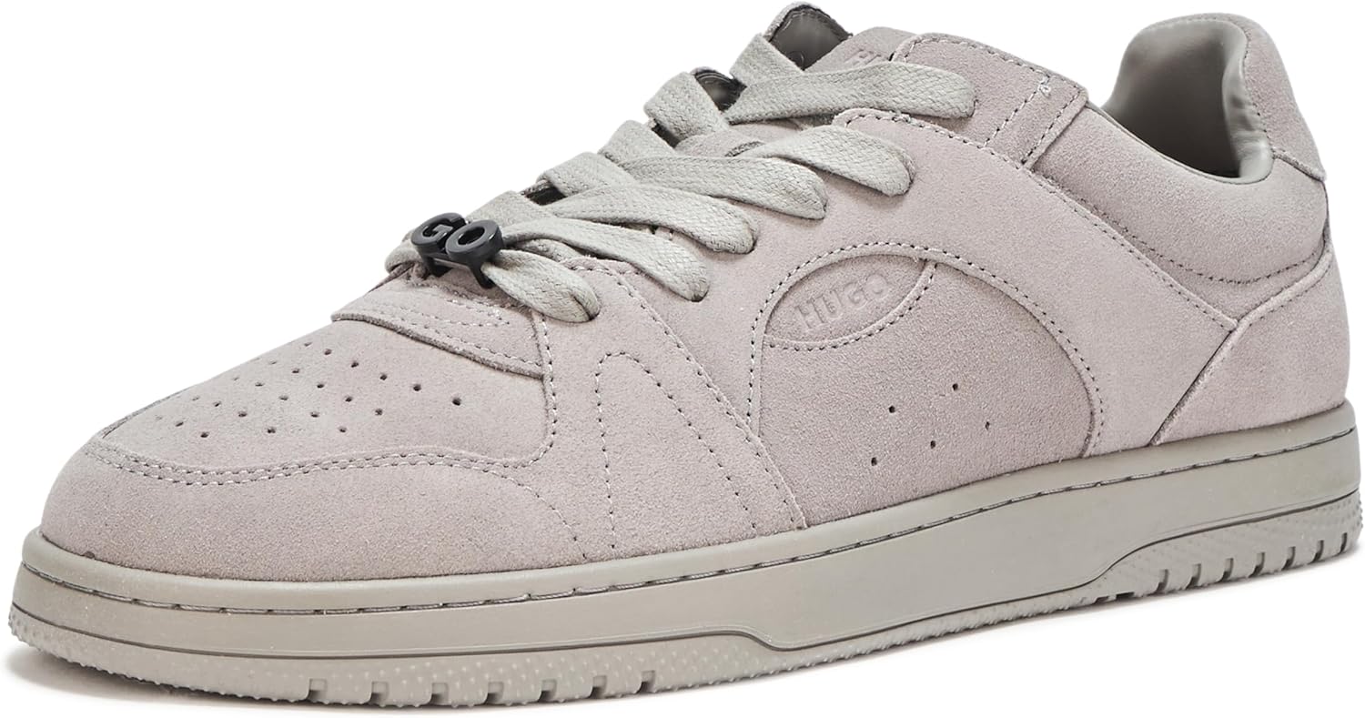 

Мужские замшевые кроссовки HUGO Essential, серый