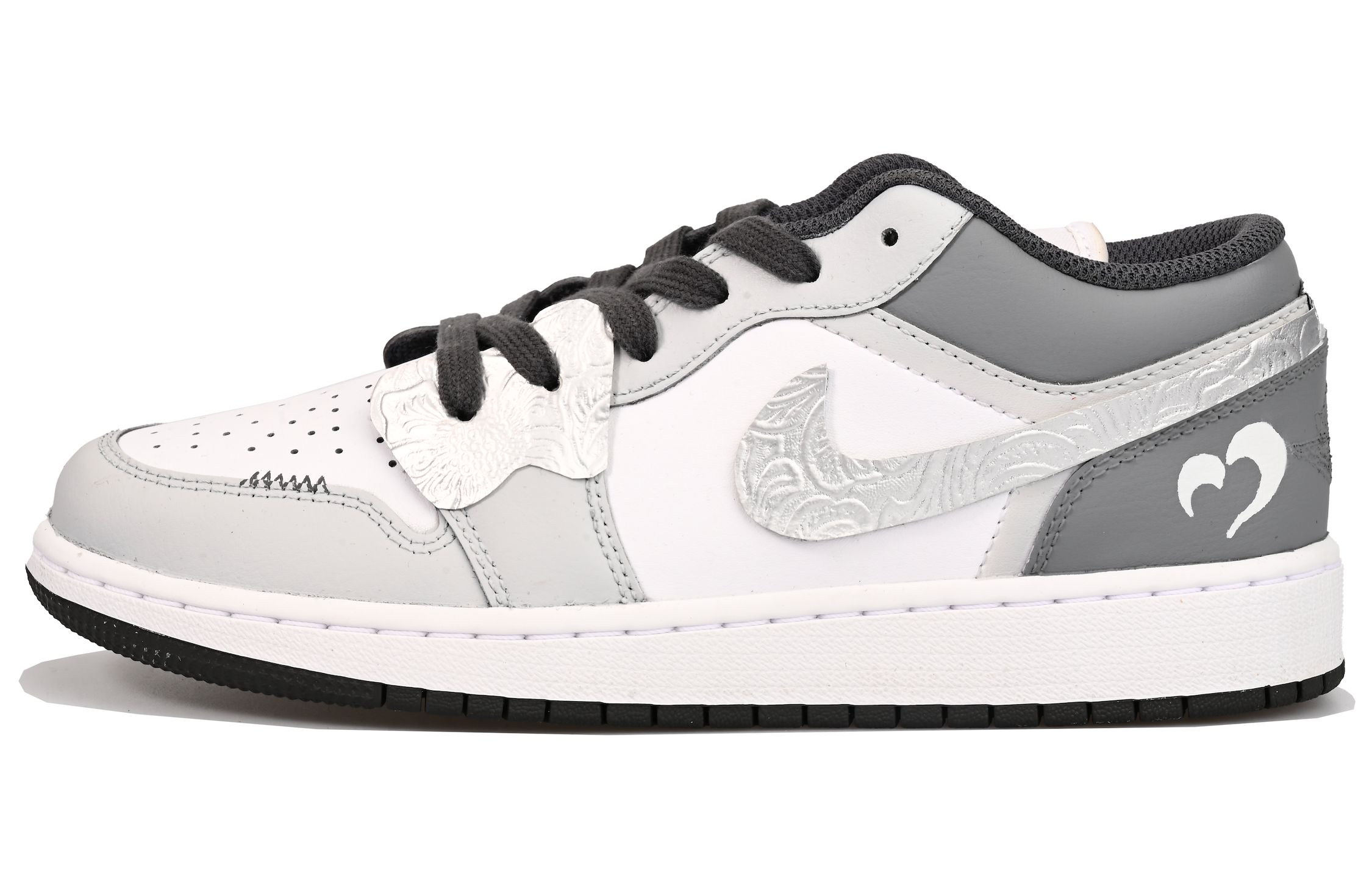 

Jordan Детские баскетбольные кроссовки Air 1 Low «Iron Grey» унисекс