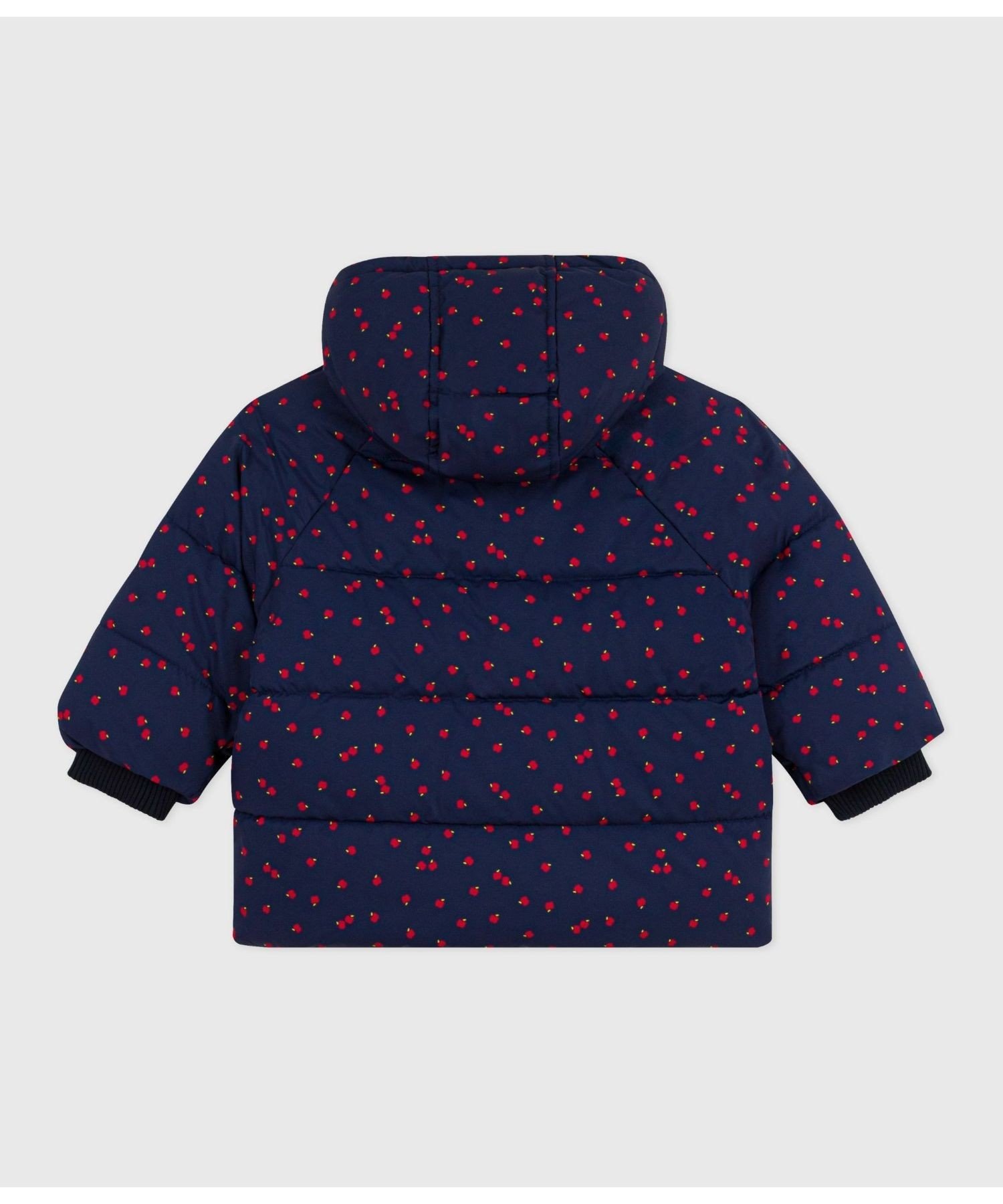 Стеганая куртка PETIT BATEAU, Blue/Off White — фото 3