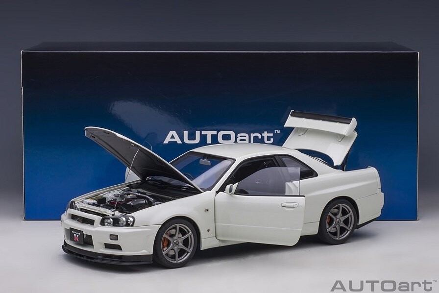 

Autoart Nissan Skyline Gt-R (R34) 2001 V-Spec I 1:18 77406