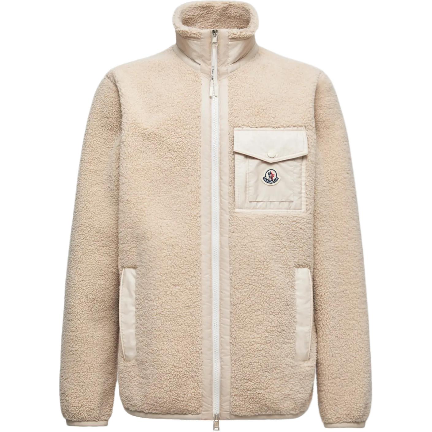 

Толстовка с молнией Teddy Moncler, светло-бежевый