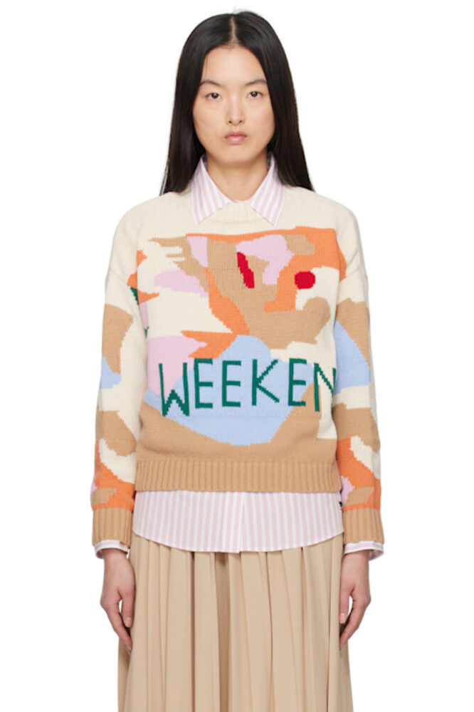

Разноцветный свитер Fabian Weekend Max Mara