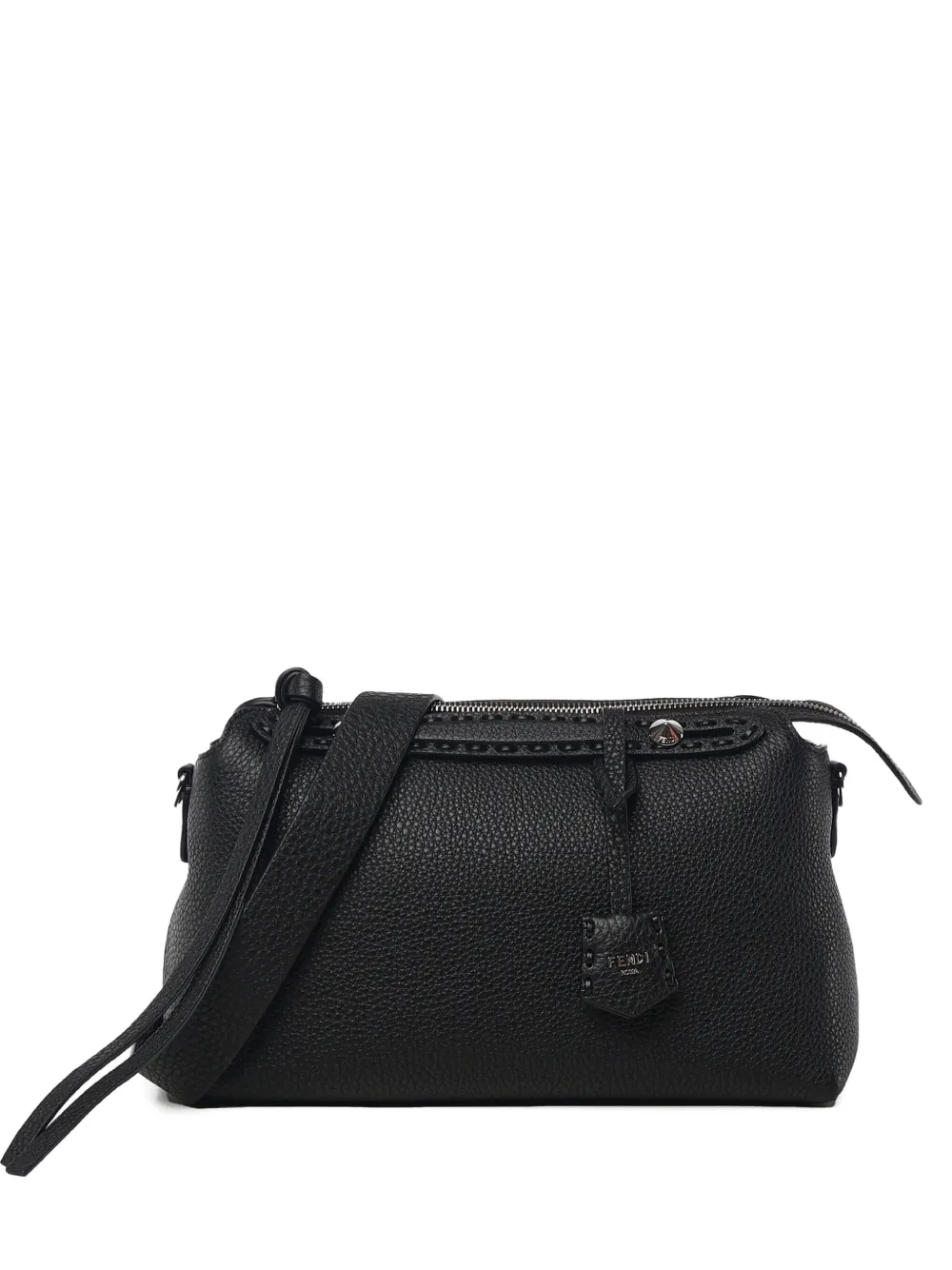 

Сумка-тоут среднего размера By The Way Selleria из кожи FENDI, черный