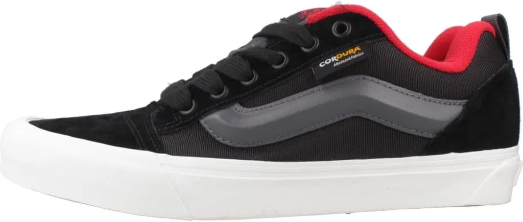 Кроссовки Vans Knu Skool, унисекс, из материала Cordura, черные и серые — фото 2