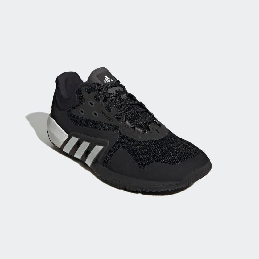 Мужские кроссовки Adidas Dropset Trainer M, белый/черный/серый — фото 4