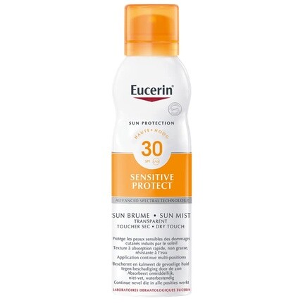 

Eucerin Солнцезащитный освежающий прозрачный крем Dry Touch Spf30 200 мл