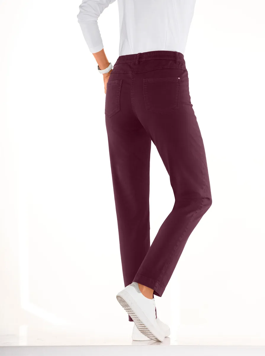 

Удобные джинсы в стиле casual (1 шт.) Casual Looks, цвет Burgund