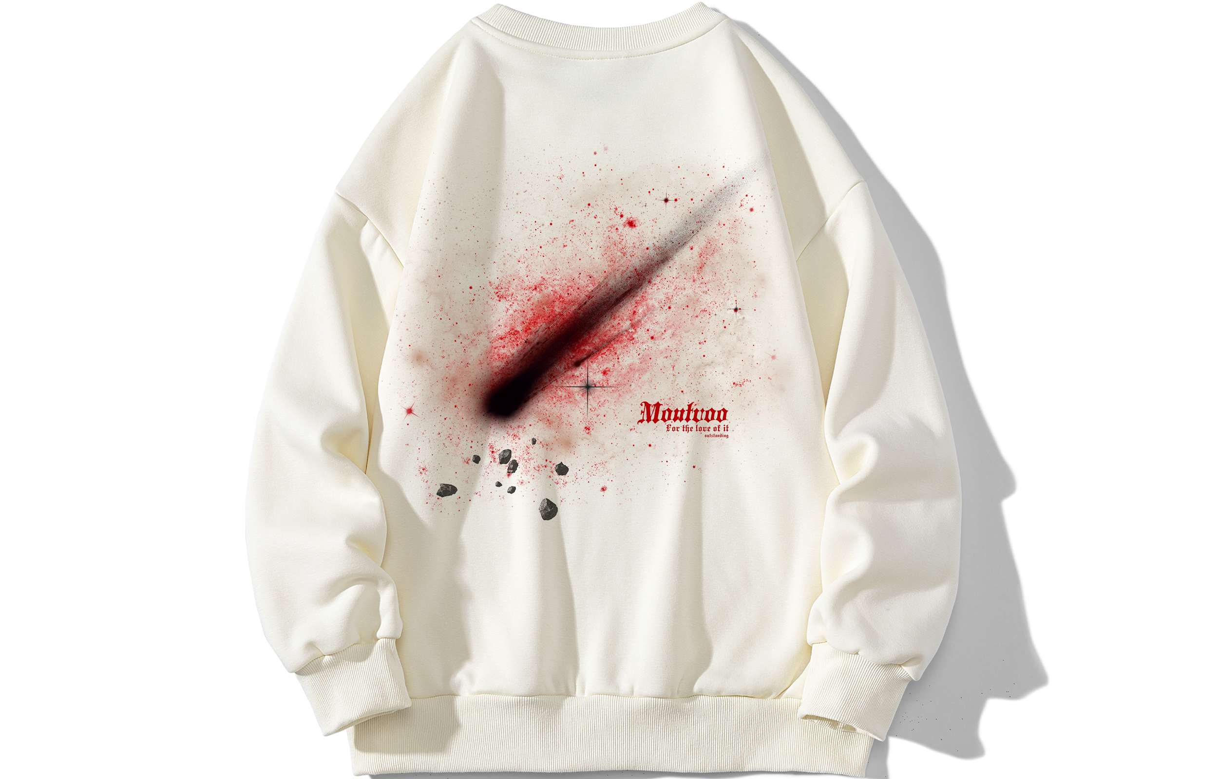 

Свитшот унисекс MONTVOO, Pudding Yellow (Fleece-Lined)