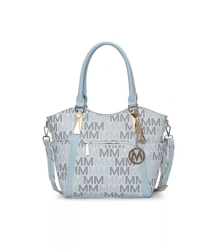 

Сумка-тоут Jeneece M Signature от Mia K Mkf Collection, синий