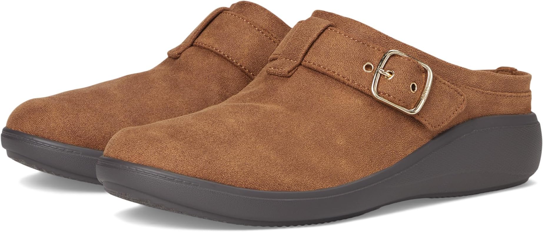 Сабо LifeStride Women's Balance Mule/Clog Shoes, Dark Tan