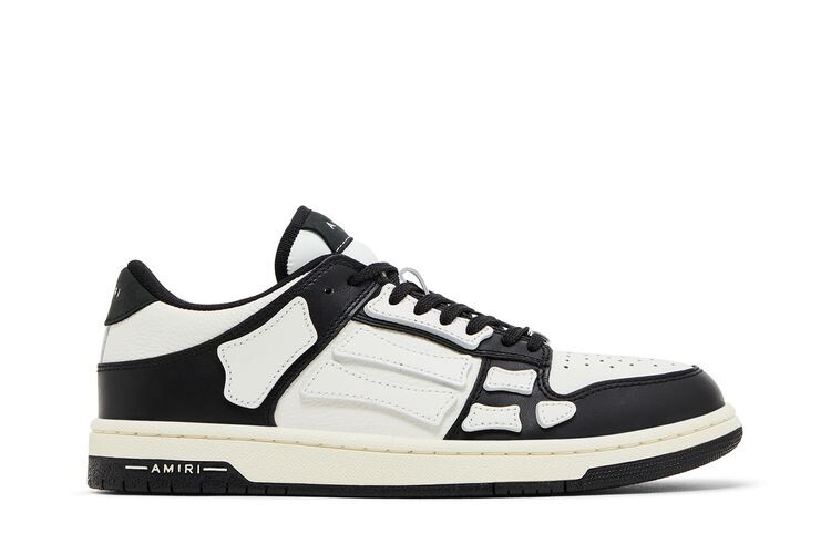

Кроссовки Amiri Skel Top Low Black White2023, черный