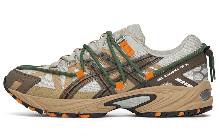 

Гель Kahana TR V2 Крем Чистое Серебро Asics, Темный Хаки