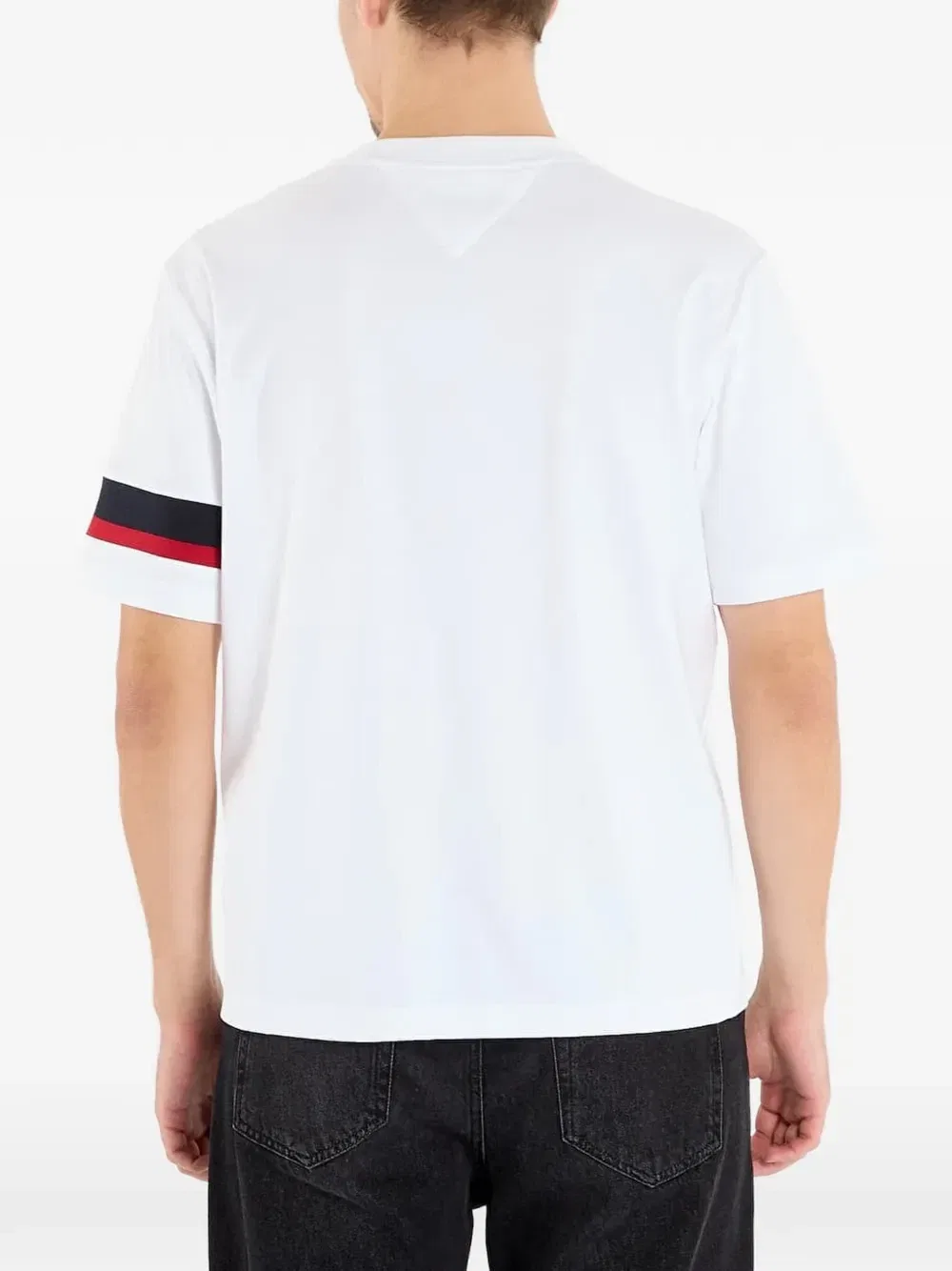 Футболка с тисненым логотипом Tommy Hilfiger, белый — фото 3