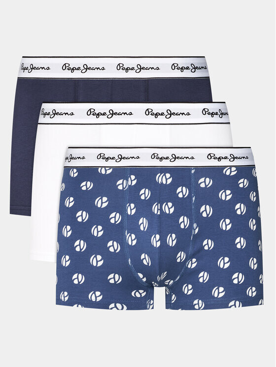 

Комплект из 3 боксеров Pepe Jeans, синий