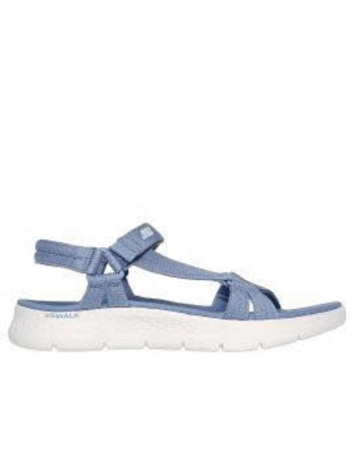 Сандалии на плоской подошве Skechers, синий
