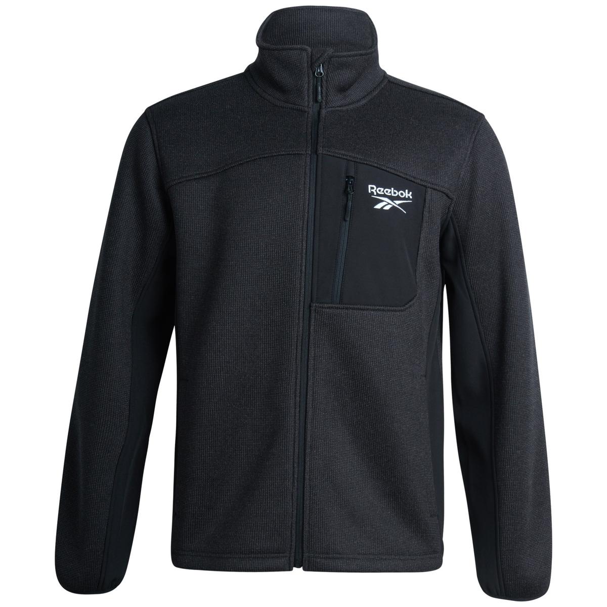 

OMRB1195EC Мужская флисовая легкая флисовая куртка Reebok, черный
