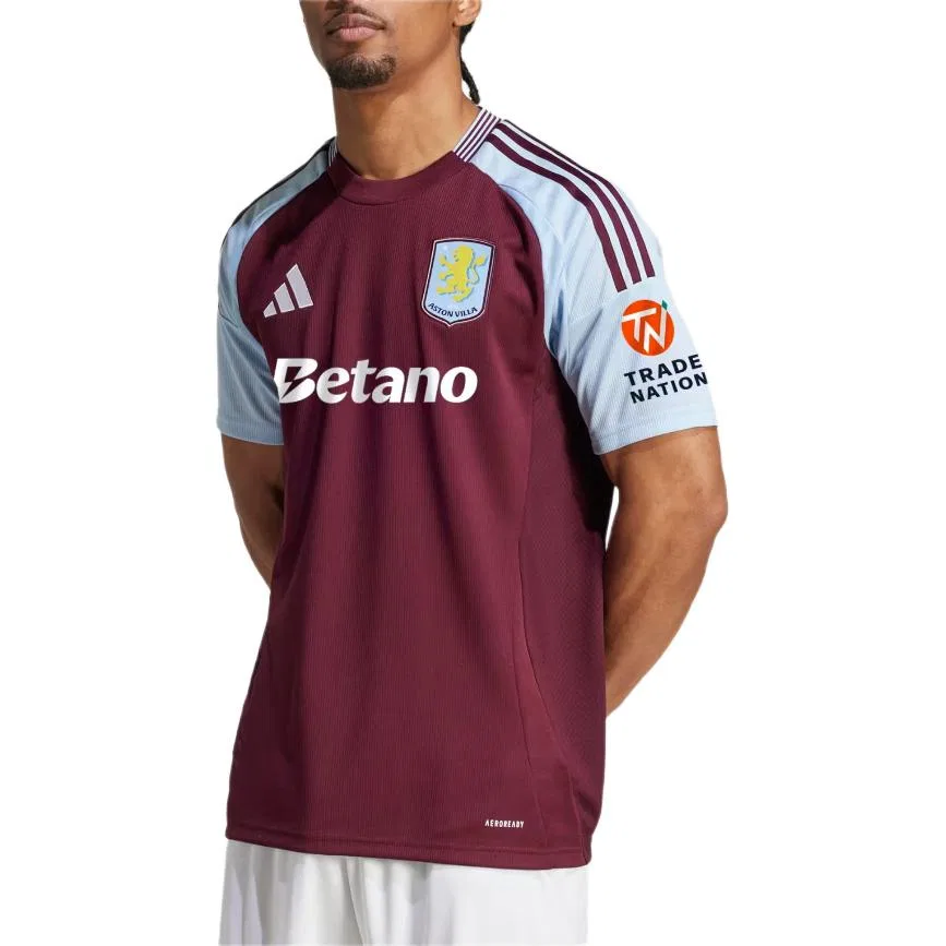 Футболка Aston Villa Fc 24/25 Home Jersey Adidas, Burgundy — фото 4