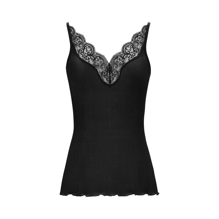 

Топ Saint Laurent Tank Top Black, черный