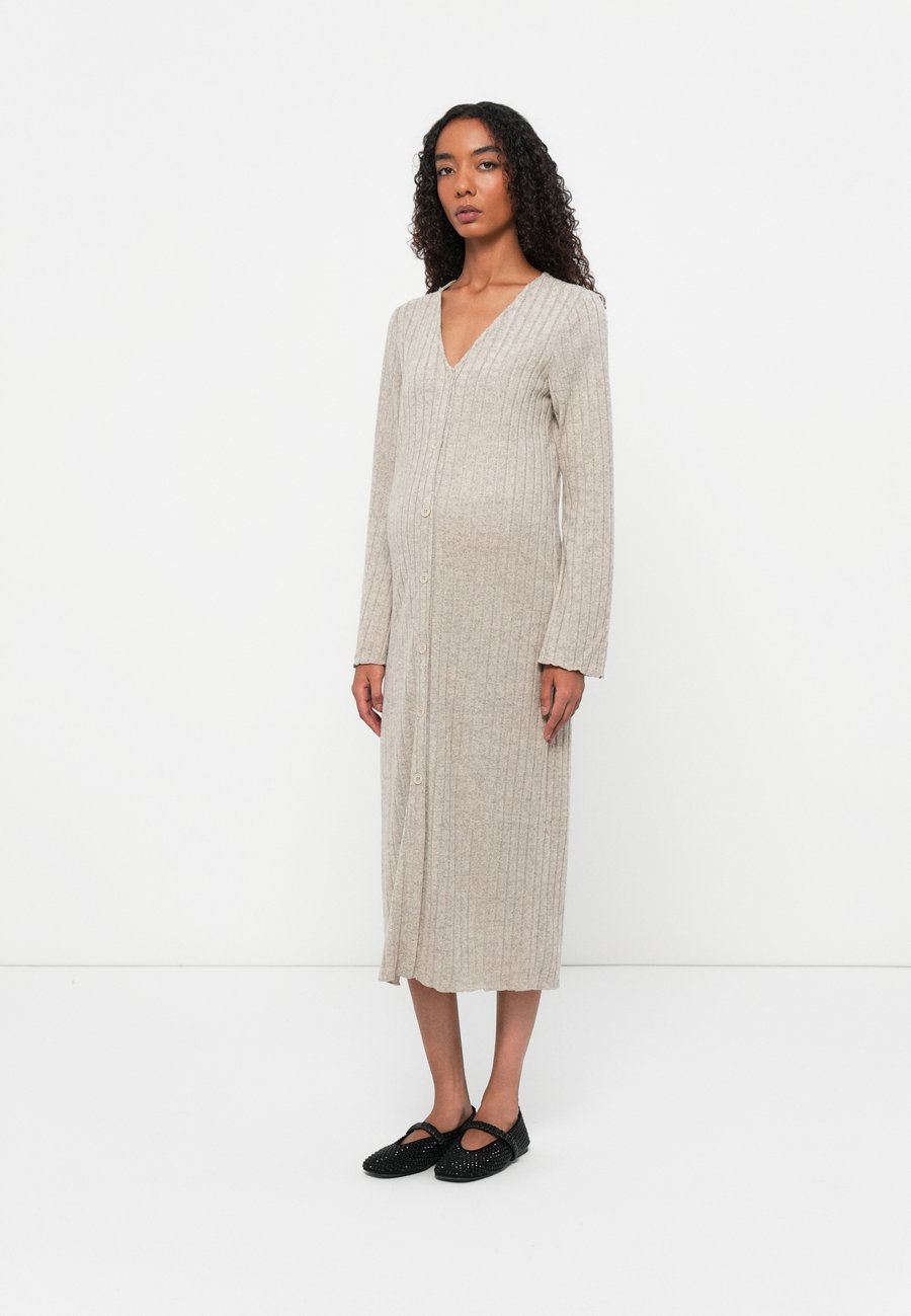 

Платье MAMALICIOUS FELIZIA LIA DRESS, Birch Melange/Beige