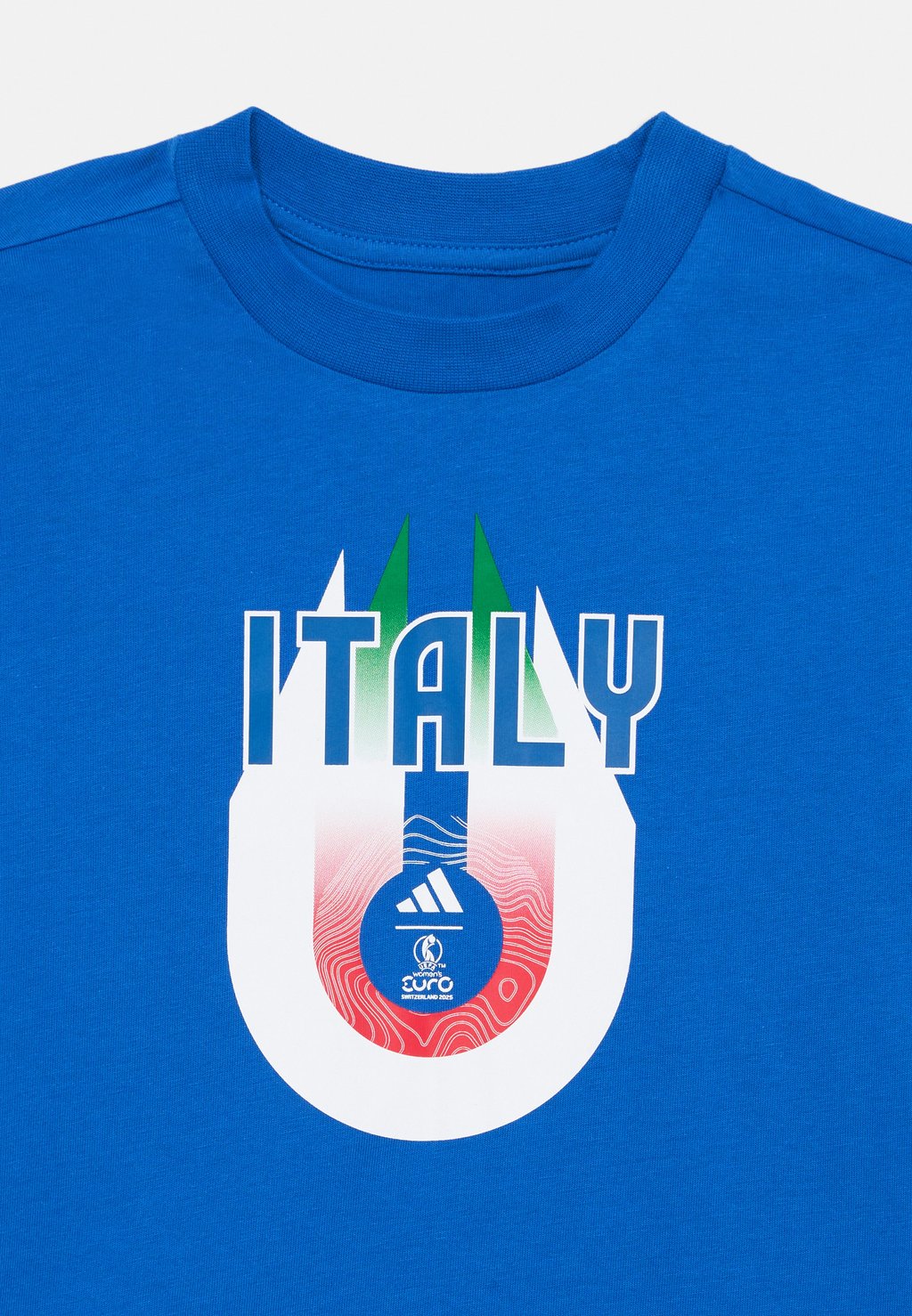 Спортивная футболка ITALY TEE YOUTH UNISEX Adidas Performance, синий — фото 3