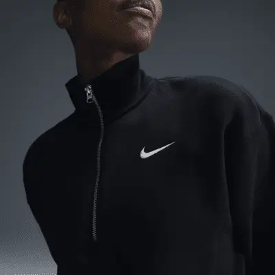 

Толстовка Nike Sportswear Phoenix Fleece, цвет Black/Sail