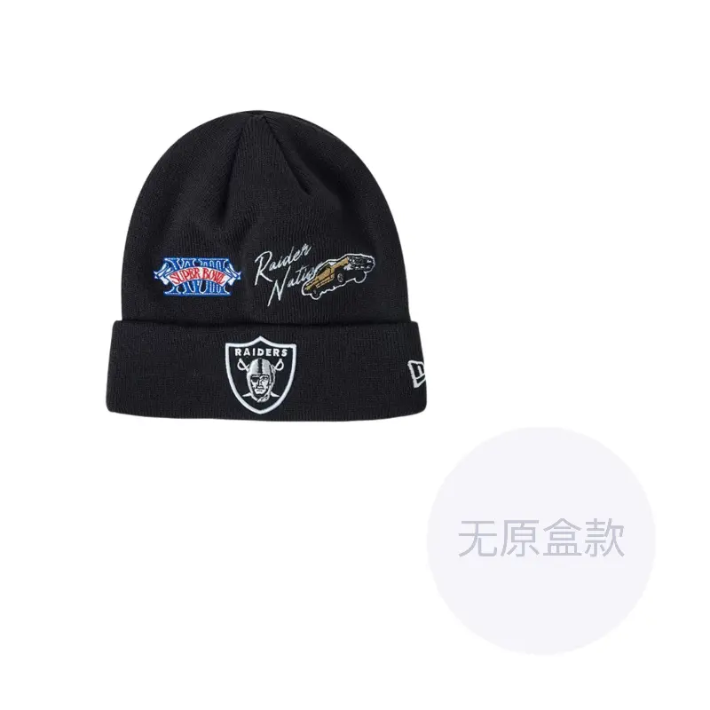 

New Era Унисекс шапка бини, Black