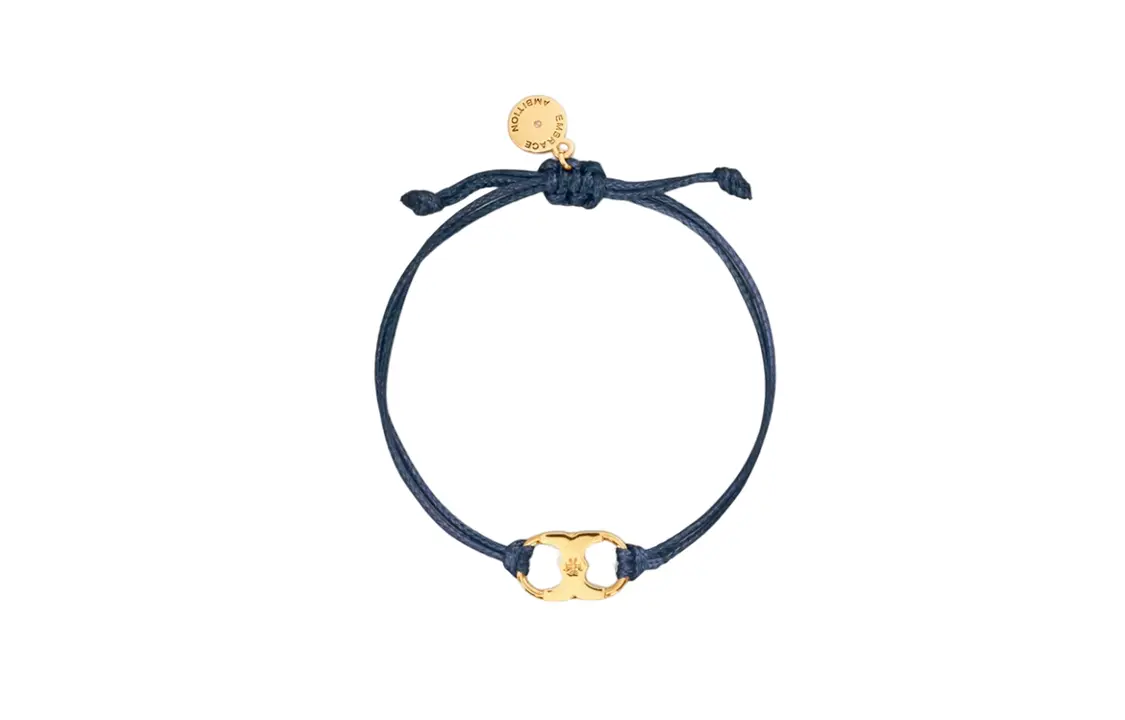 

Кира Лого Браслет TORY BURCH, синий