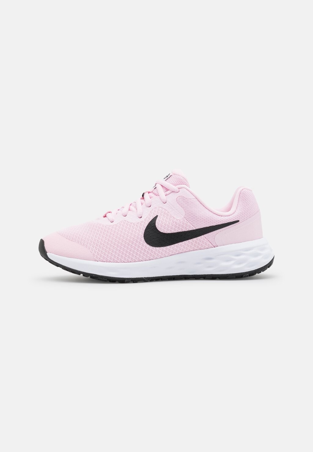 

Кроссовки нейтрального цвета NIKE REVOLUTION 6 (GS) Nike, цвет pink foam/black