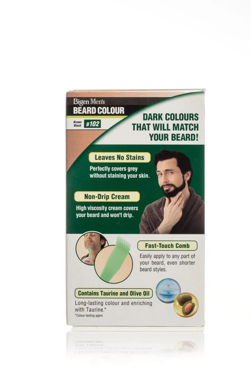 Мужская краска для бороды «Men's Beard Colour» от Bigen Bigen, Brown — фото 4
