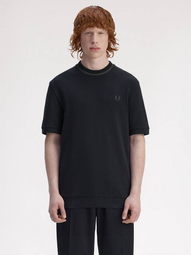 

Футболка Pique Fred Perry, Navy