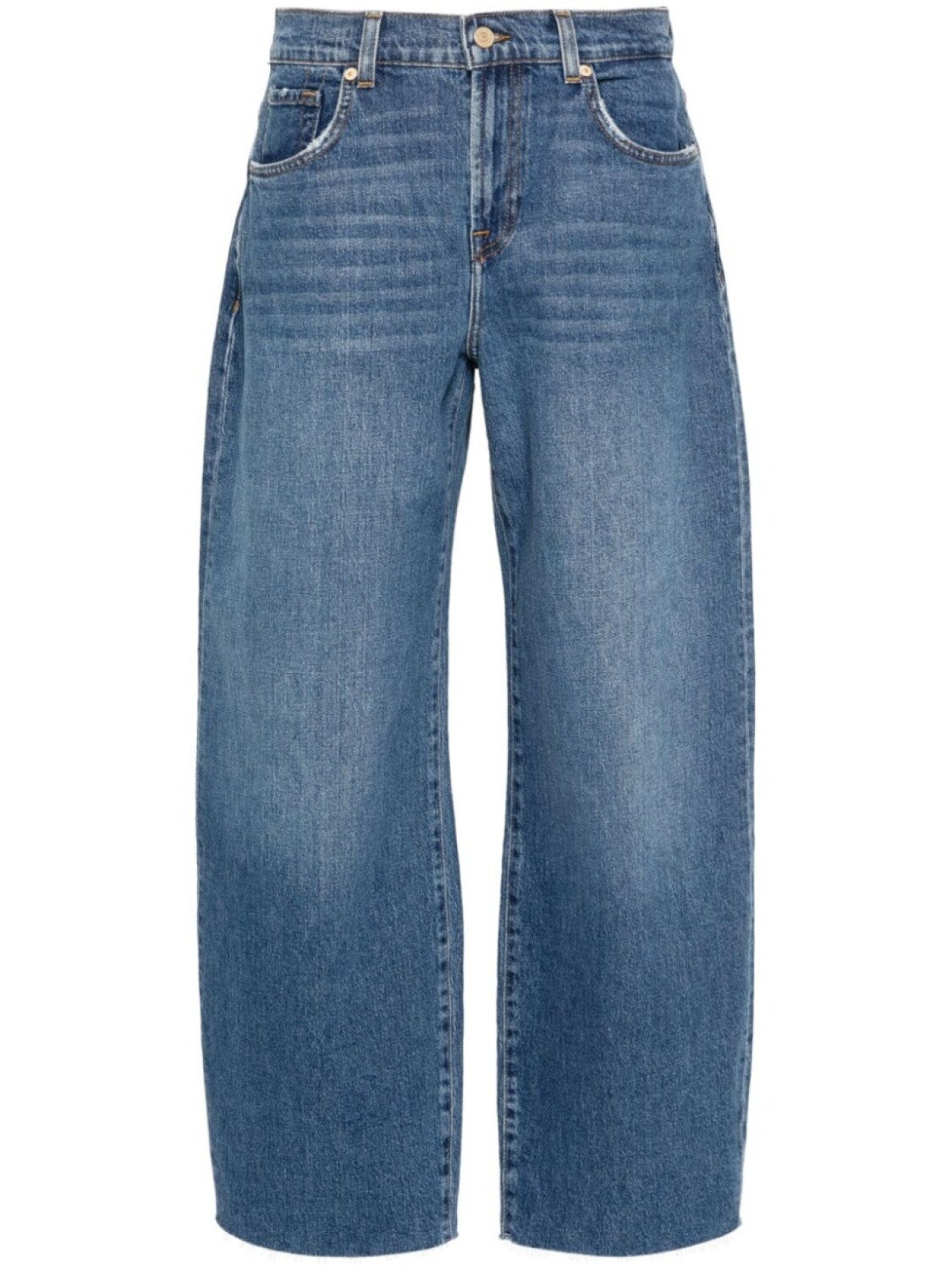 

7 For All Mankind зауженные джинсы Bonnie, синий