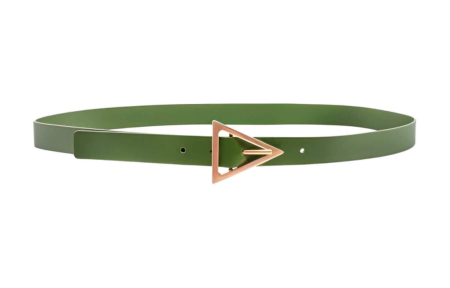 

Bottega Veneta Кожаный женский ремень зелёный шириной 2.5 см, Green