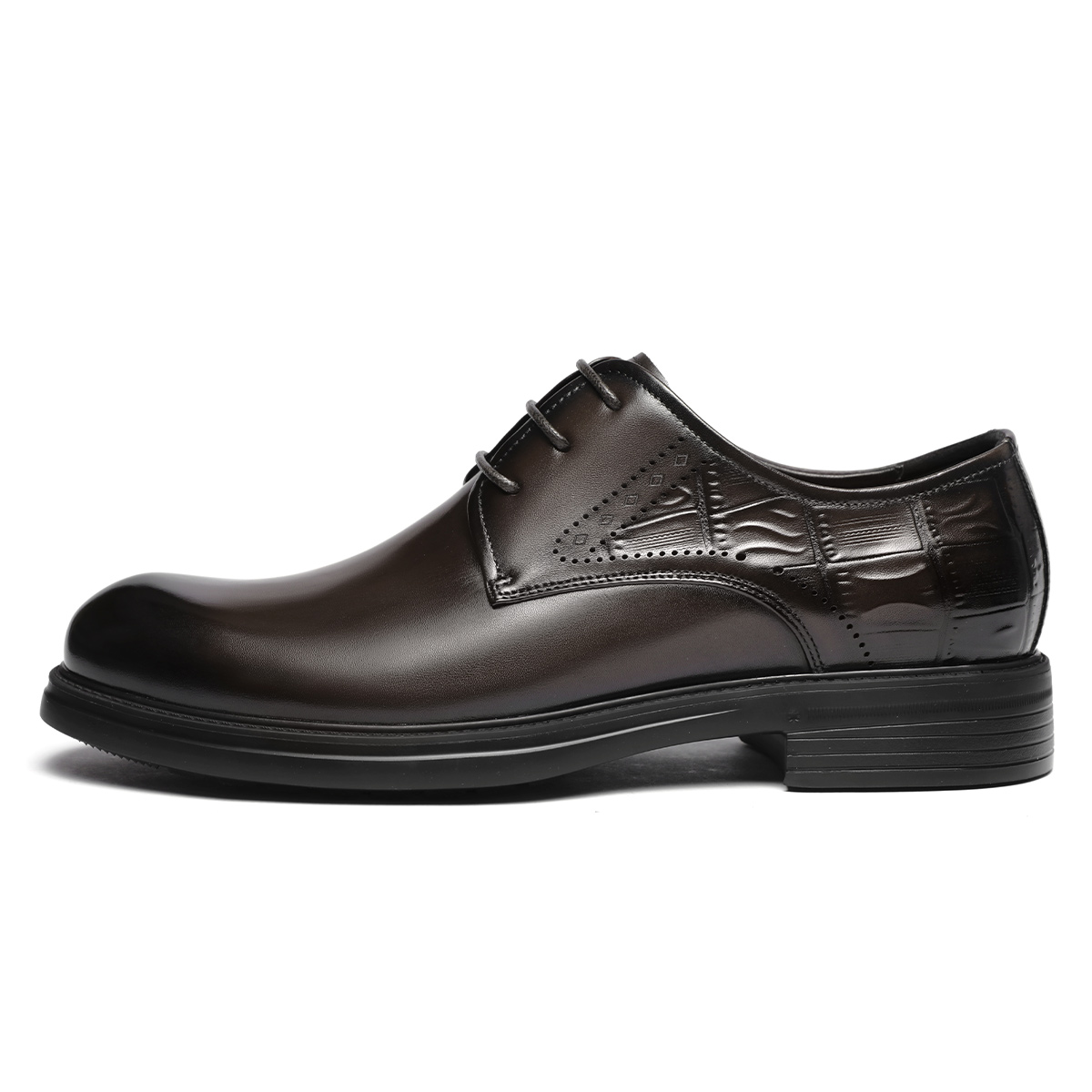 

VOLO Мужские туфли для костюма низкие черно-коричневые коричневые 133A0082D, цвет Brown 133A0082D