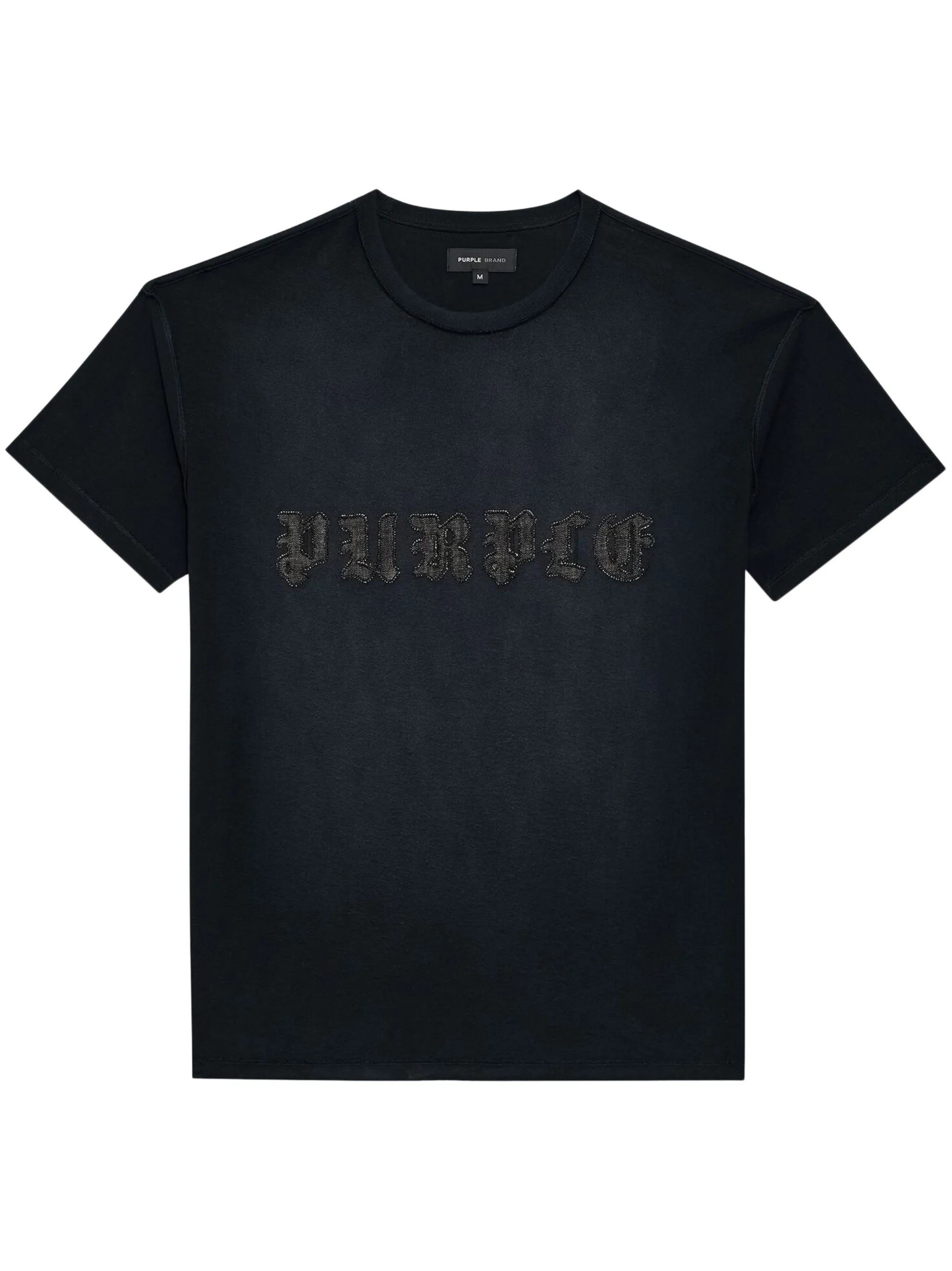 

Футболка с логотипом Purple Brand, черный