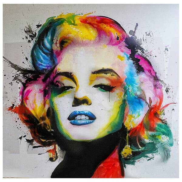 

Картина на холсте LegendArte Marylin, многоцветный