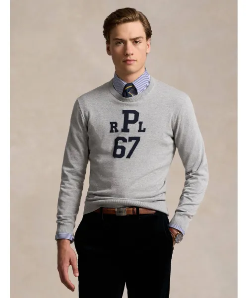 

Свитер Regular fit Polo Ralph Lauren, серый
