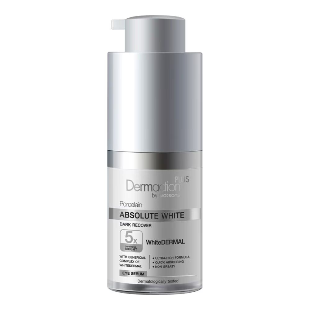 

Dermaction Plus by Watsons Porcelain Absolute White Dark Recover Сыворотка для век 15 мл, White